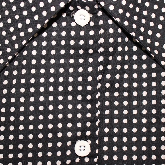 Hurley black polka dots shirt with tie - Picture 5 of 9